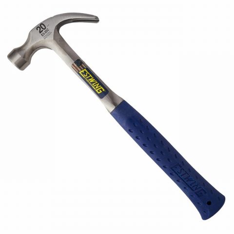 Estwing ESTE320C 20oz (0.57kg) Vinyl Grip Curved Claw Hammer