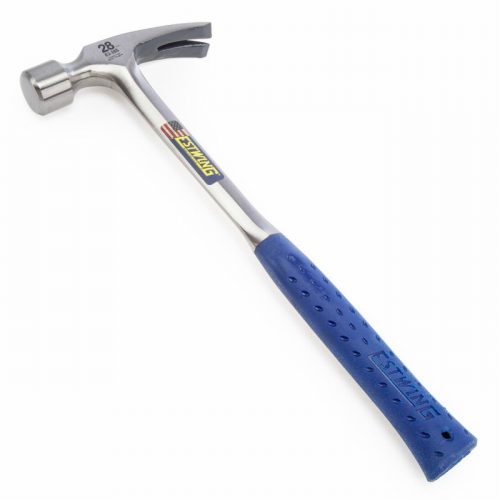 Estwing E3/28S Straight Claw Framing Hammer-Vinyl Grip784g(28oz)