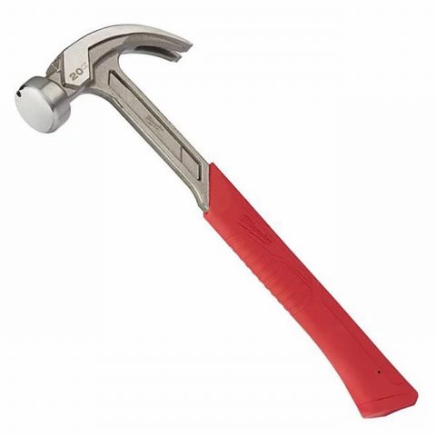 Milwaukee 4932464028 570g (20oz) Curved Claw Hammer