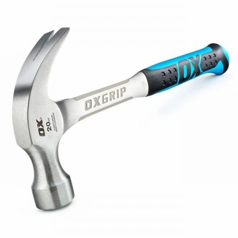 OX Tools OX-P080120 Claw Hammer 20oz