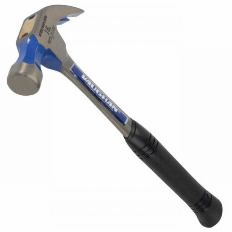 Vaughan VAUR16 450g Curved Claw Nail Hammer Steel Smooth Face