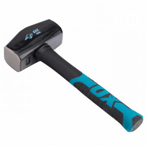 OX OX-T081304 Trade Fibreglass Handle Club Hammer 4Lb