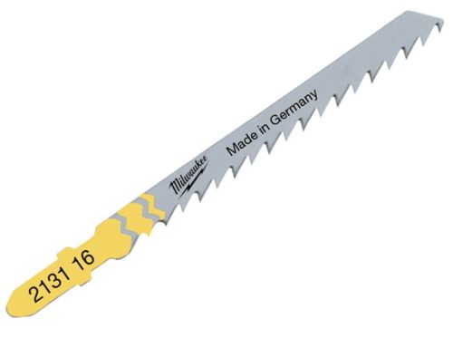 Milwaukee Jigsaw T144D Fast Cut Wood Blades 5pk