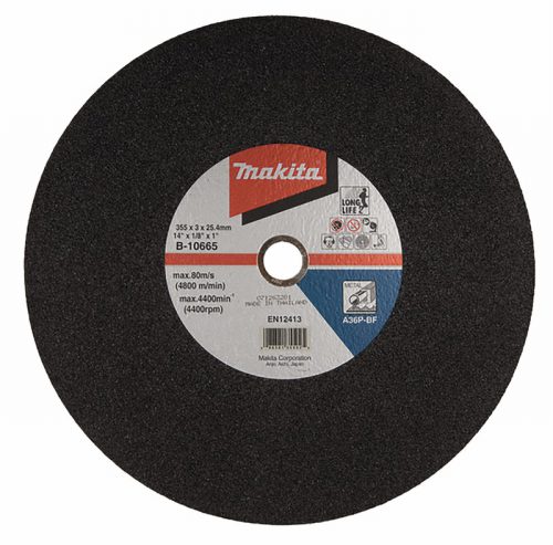 Makita B-10665  Cut-Off Wheel 355mm x 3mm x 25.4mm