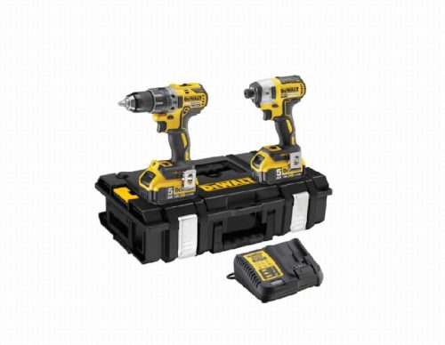 Dewalt DCK266P2 18V XR Brushless Twin Pack 2 x 5.0Ah Li-ion