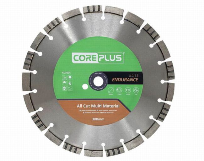 Core Plus CORDBAC300E 300mm Elite All Cut Multi-Material Blade