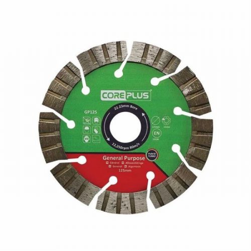 Core Plus CORDBGP125 General-Purpose Hybrid Turbo Diamond Blade