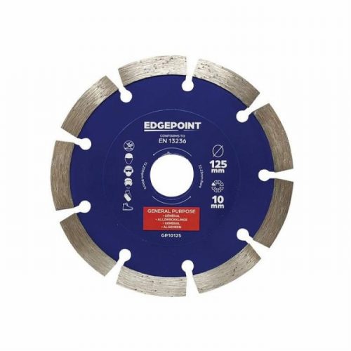 EdgePoint EDGDBGP10125 General-Purpose Diamond Blade 125×22.23mm