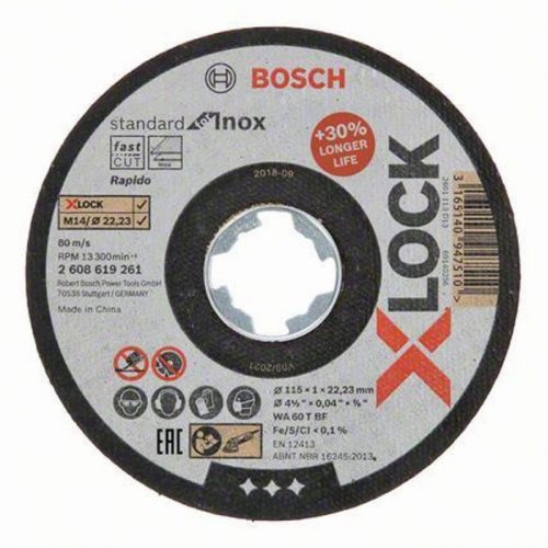 Bosch Cutting Disc X-LOCK 115mm x 1mm