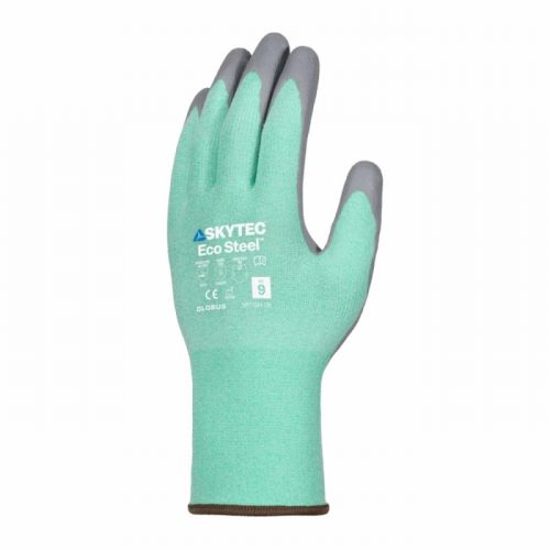 Skytec Eco Steel Green  Size8 Work Gloves