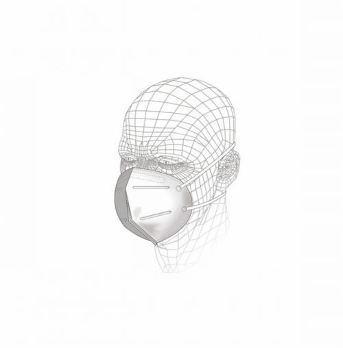 Vitrex S40913 Fold Flat Respirator P1 Pack Of 3