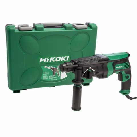 Hikoki DH26PX2 830W 240V SDS+ Rotary Hammer Drill – Body & Case
