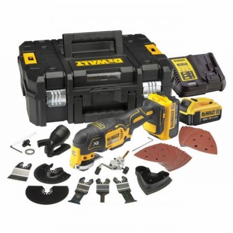 DeWalt DCS355M2 18V XR Brushless Multi-Tool with Accessories Set