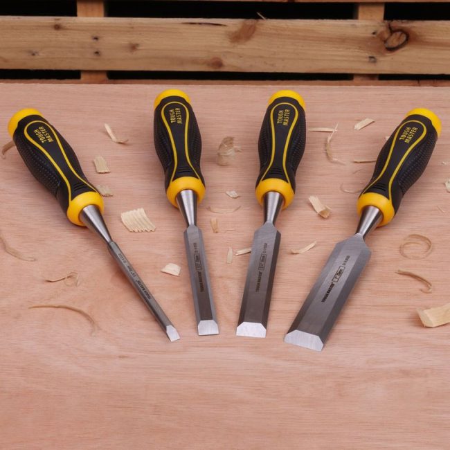 TOUGH MASTER TM-CS144 - 4 piece Wood Chisel Set - Image 2