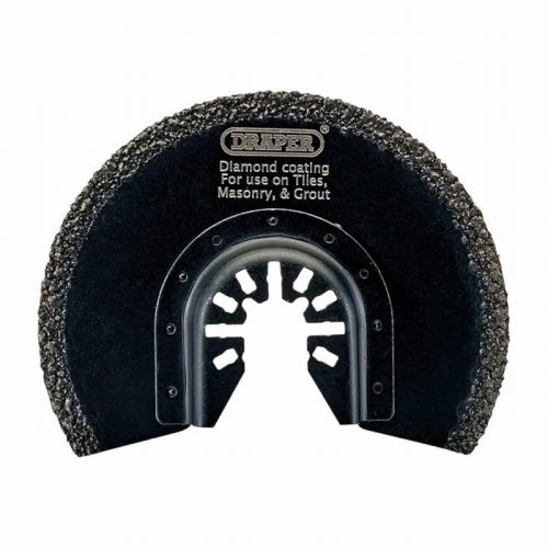 Draper 70469 Oscillating Multi-Tool Diamond Coated Cutting Blade