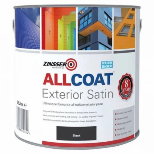 AllCoat® Exterior ZINACEBK25L Black 2.5 litre