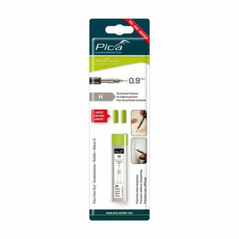 PICA PICA7050 Minenset Fine Dry graphit H 24 Minen/Set