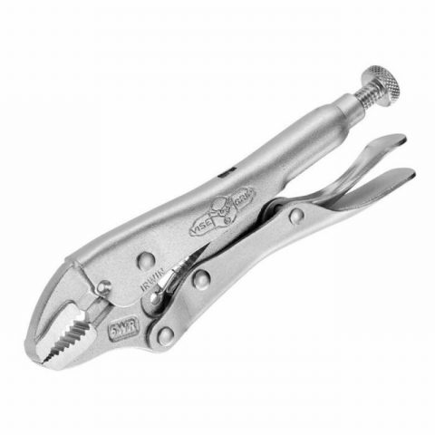 IRWIN VIS5WRC 127mm Curved Jaw Locking Pliers with Wire Cutter