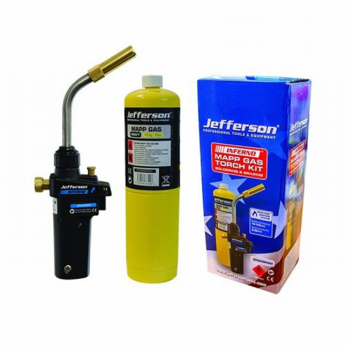 Jefferson JEFGASTORCHKIT  Gas Torch and Mapp Gas Kit