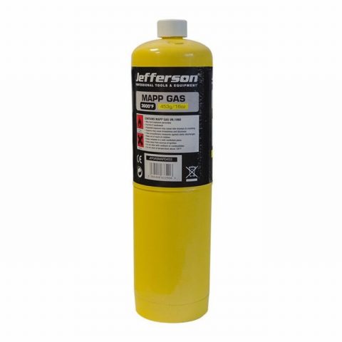 Jefferson JEFGASMAP0453  400g/14.1oz 3600F Mapp Gas