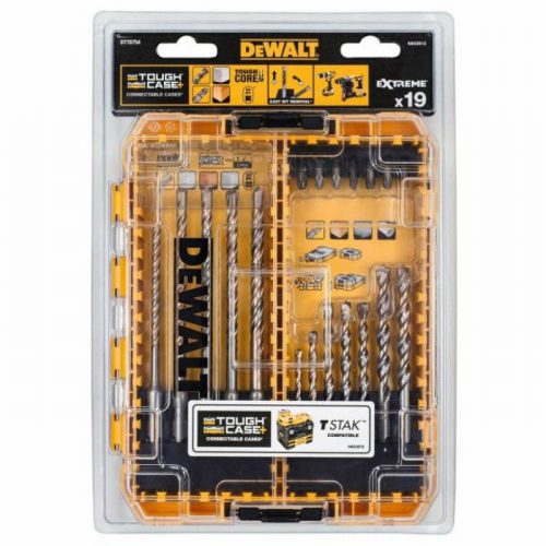 DeWalt DT70754-QZ SDSPlus Masonry Drill Drive Set 19pc