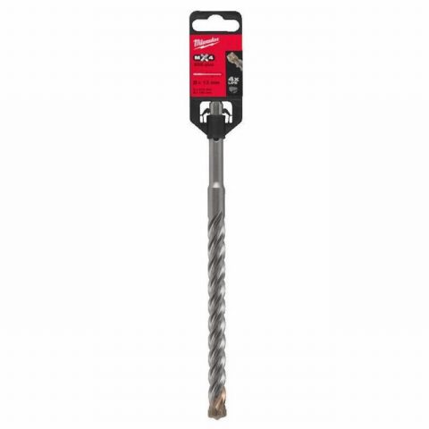 Milwaukee 4932492026 13mm x 210mm MX4 4 Cut SDS+ Drill Bit
