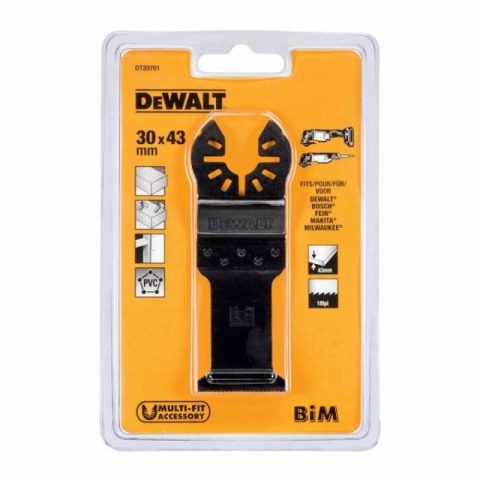 Dewalt DT20701-QZ 30x43mm Multi-Tool Wood & Nails Blade