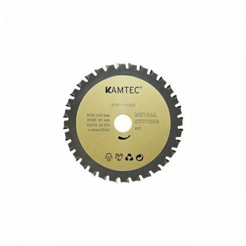 Kamtec KPM1362032  136x20mm 32T Metal Cutting Blade TCT