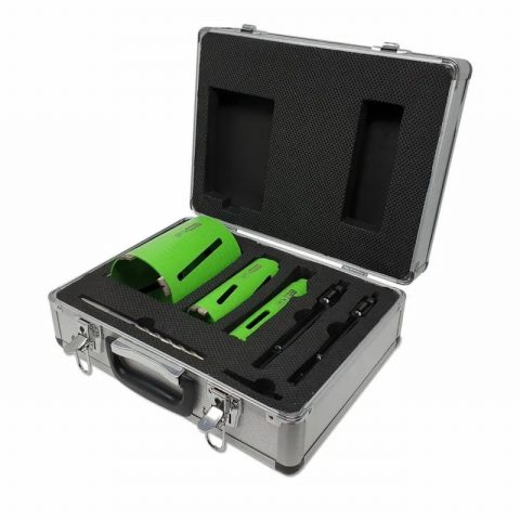 CorePlus CORDCDKIT7 Diamond Dry Core Drill Bit Set