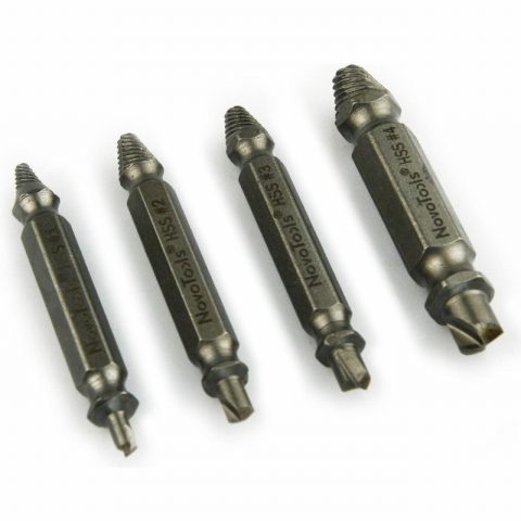 Novo Tools NTSSRS/4 Screw Remover Set – 4 piece