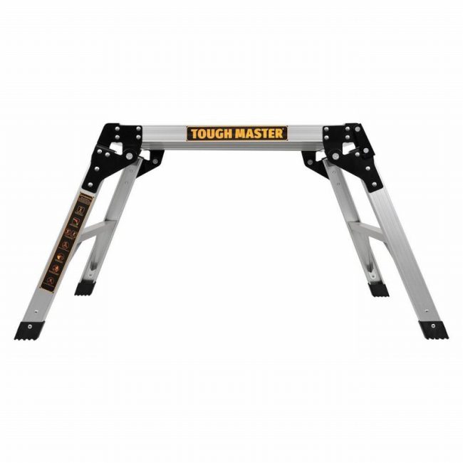 TOUGH MASTER TM-AWP60  600x600mm Aluminium Work Platform Folding