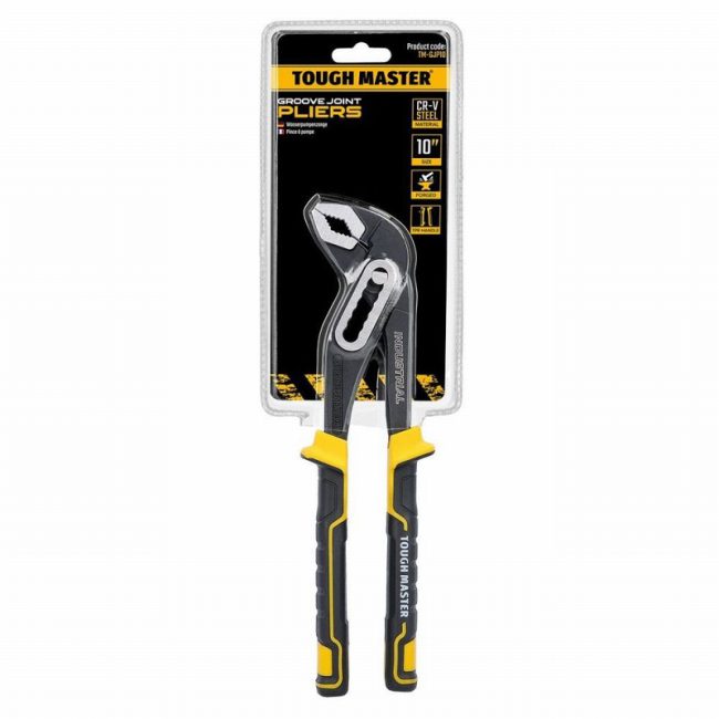 TOUGH MASTER TM-GJP10 10in Groove Joint Pliers WaterPump Pliers