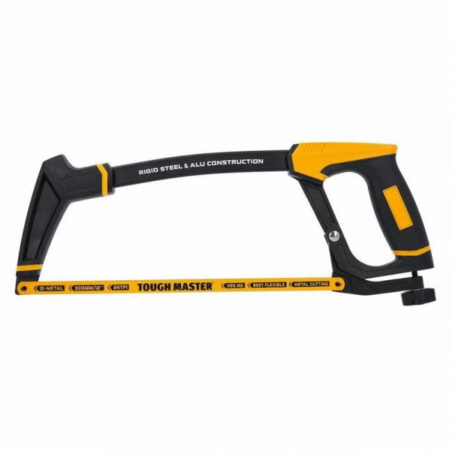 TOUGH MASTER TM-HS12P  Hacksaw 300mm Aluminium Frame 12" 24TP - Image 2