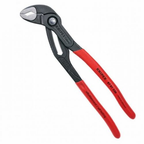 Knipex Cobra Water Pump Pliers PVC Grip 250mm – 46mm Capacity