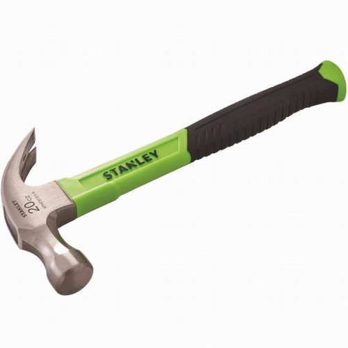 Stanley 567g (20oz) Hi-Vis Claw Hammer