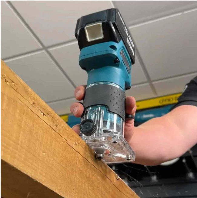 Makita DRT52Z 18V LXT Brushless Laminate Trimmer - Body - Image 7