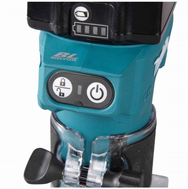 Makita DRT52Z 18V LXT Brushless Laminate Trimmer - Body - Image 5