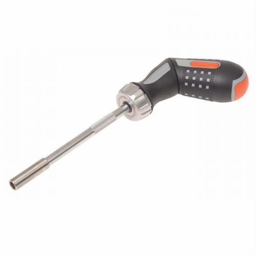 Bahco 808050P Pistol Ratchet Screwdriver & 6 Bits