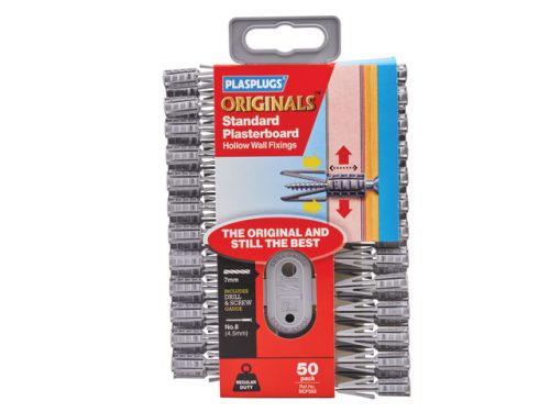 Plasplugs Original Plasterboard Fixings (50)