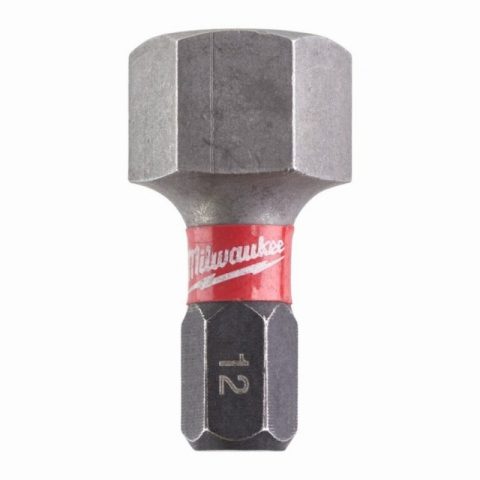 Milwaukee 4932430900 Hex12 25 mm SHOCKWAVE ScrewBits – 2 pieces