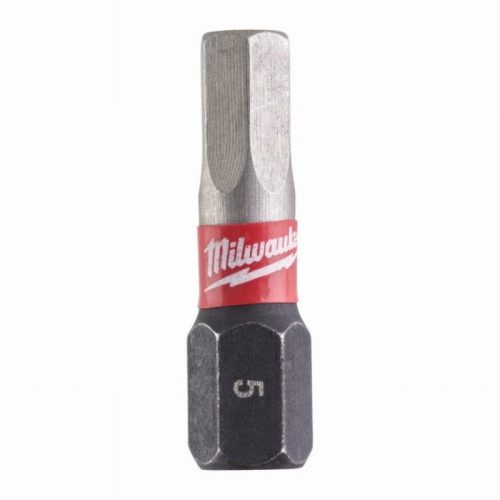 Milwaukee SHOCKWAVE Hex5 25mm Impact Screwdriver Bits – Pack of