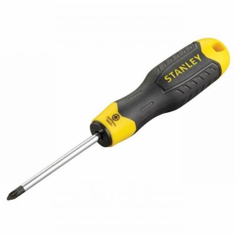Stanley STA064955 PZ1x75mm Cushion Grip Screwdriver Pozidriv Tip