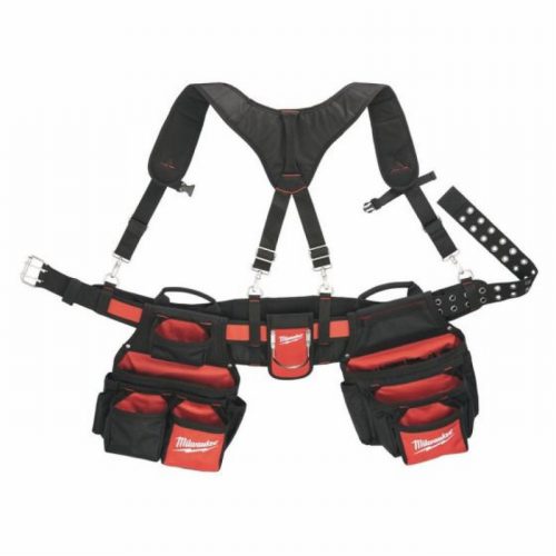 Milwaukee 48228120 Contractor Work Belt with Suspension Rig