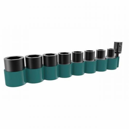 Makita B-54645 9 Piece 1/2″ Socket Set with Hex Adaptor