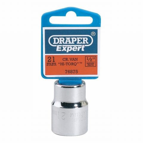 Draper Expert 76875 21mm 1/2-In Square Drive Hi-Torq 12-Point