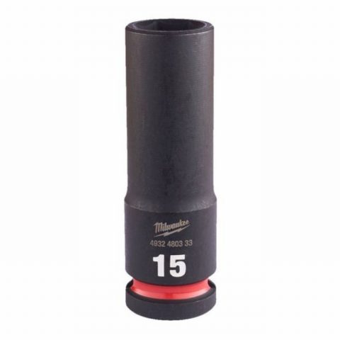 Milwaukee 4932480333 15mm 1/2” SHOCKWAVE Impact Socket