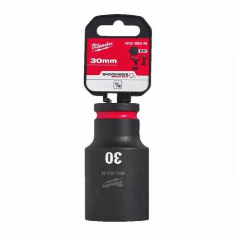 Milwaukee 4932480348  30mm 1/2″ Impact Hex Deep Socket