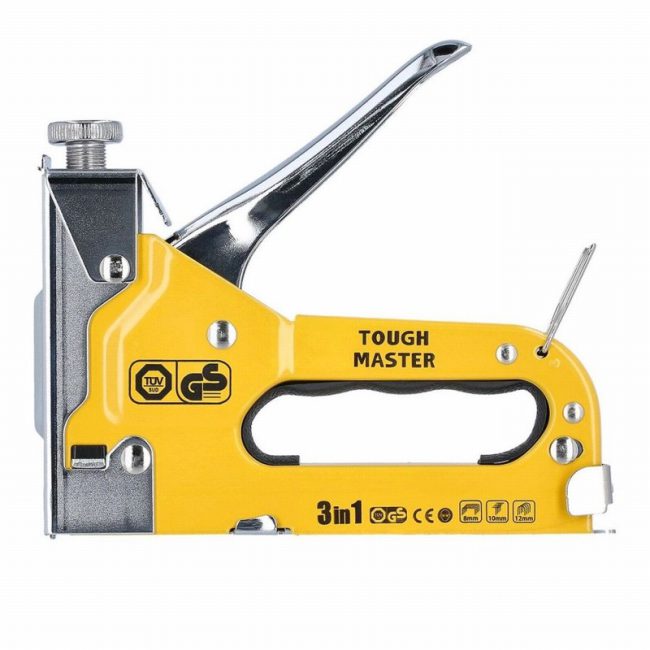 TOUGH MASTER TM-SG31FR 3 in 1 Staple Gun Heavy Duty Steel Metal - Image 2