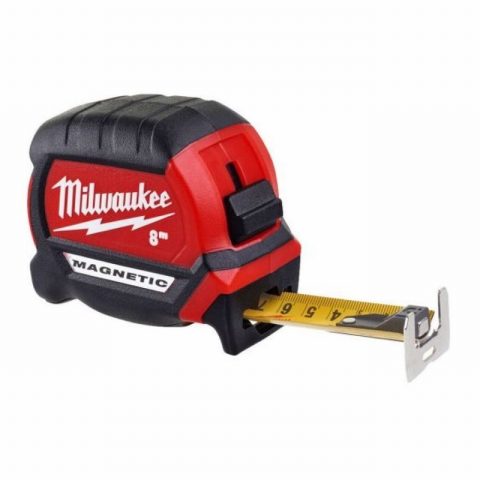 Milwaukee 4932464600 8m Magnetic Tape Measure Metric