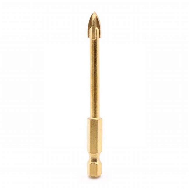 Vaunt V1332003 6mm x 75mm Tile & Glass Cross tip bit - Image 2